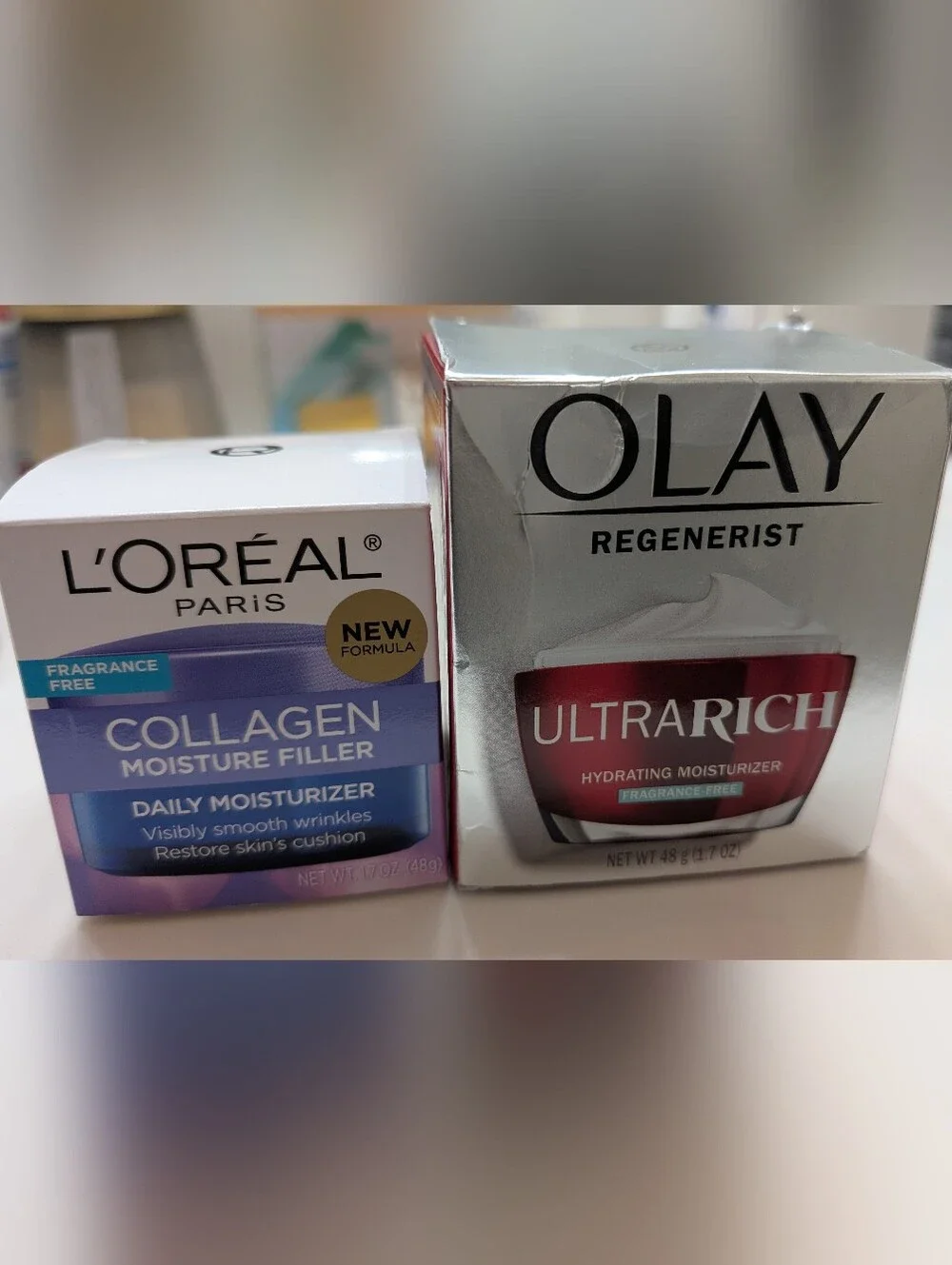 L'Oréal and Olay - NIB - Facial Care Bundle - Fragrance-Free